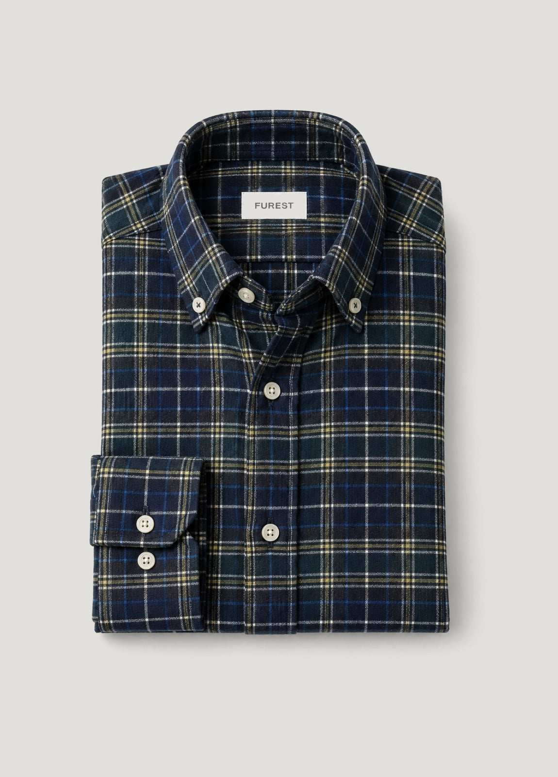 Camisa sport cuadrito verde