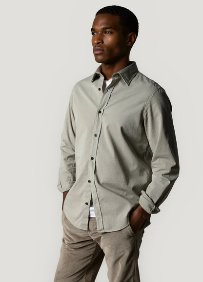 Camisa sport sarga piedra