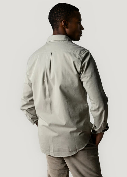 Camisa sport sarga piedra