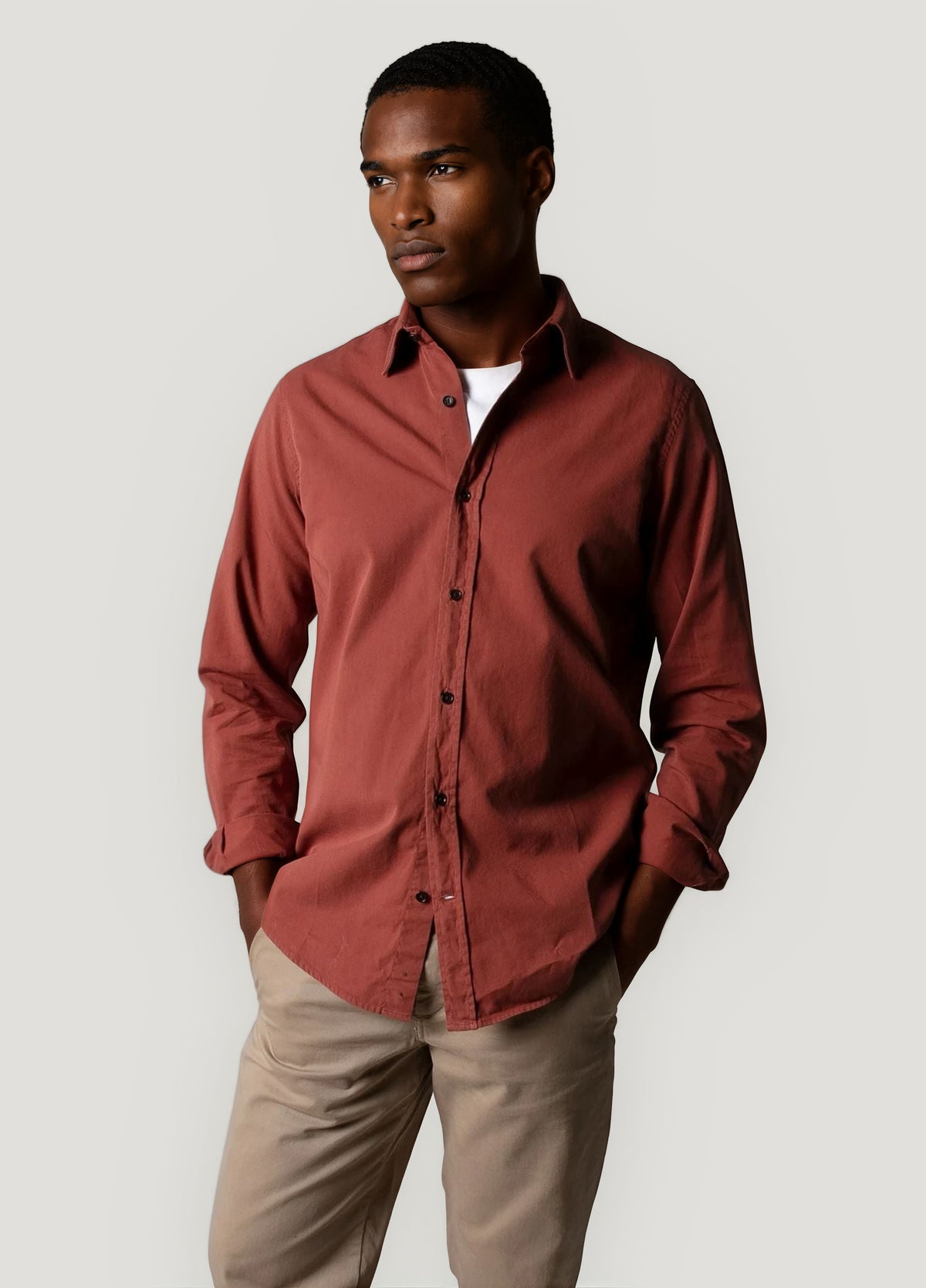 Camisa sport sarga teja