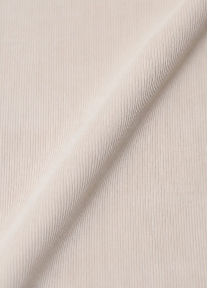 Off-white corduroy casual shirt