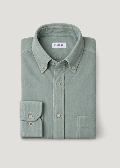 Camisa sport pana verde agua