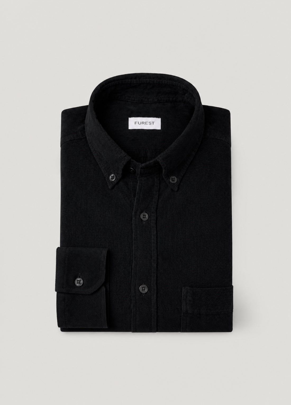 Navy corduroy casual shirt