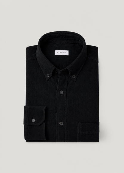 Navy corduroy casual shirt