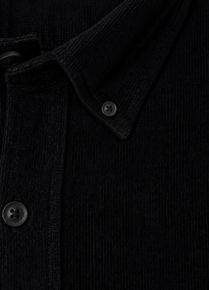 Navy corduroy casual shirt