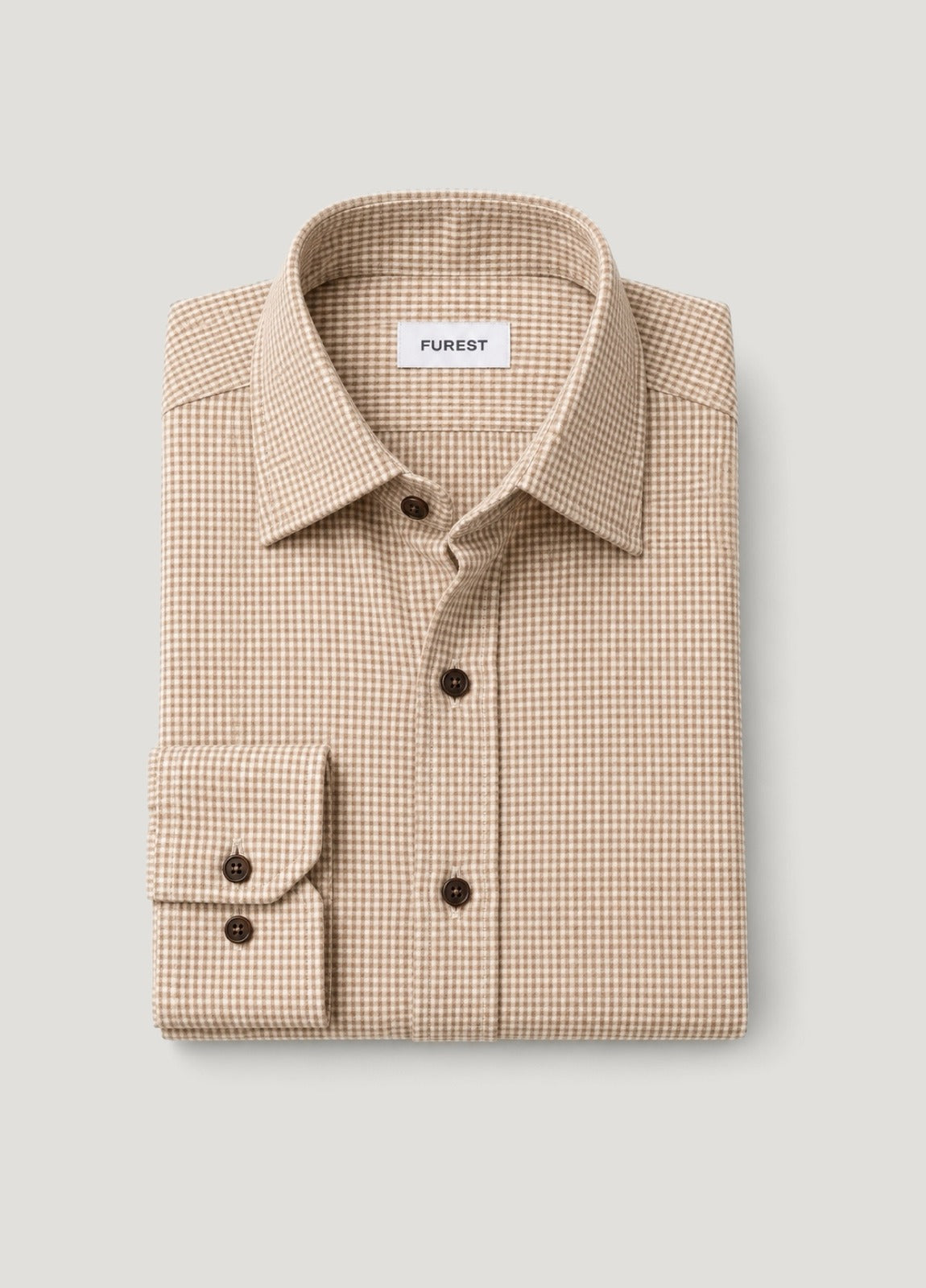 Camisa sport cuadritos arena