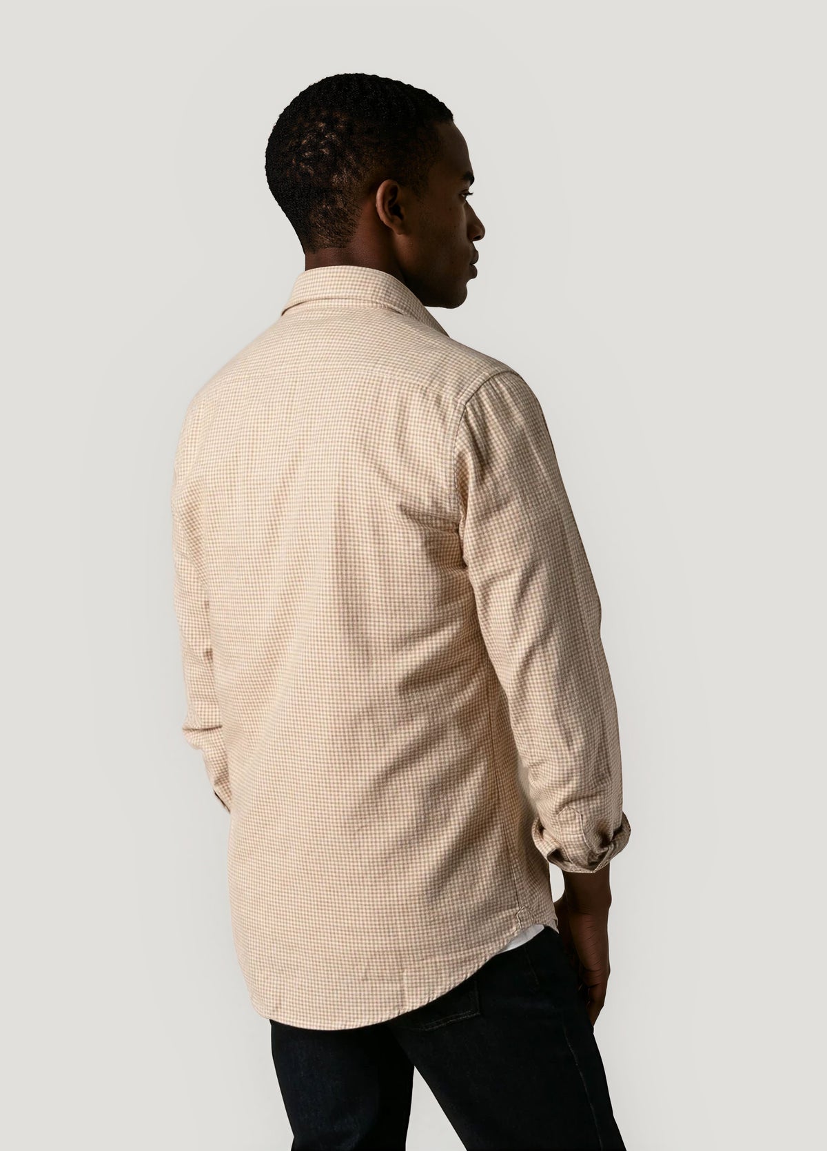 Camisa sport cuadritos arena