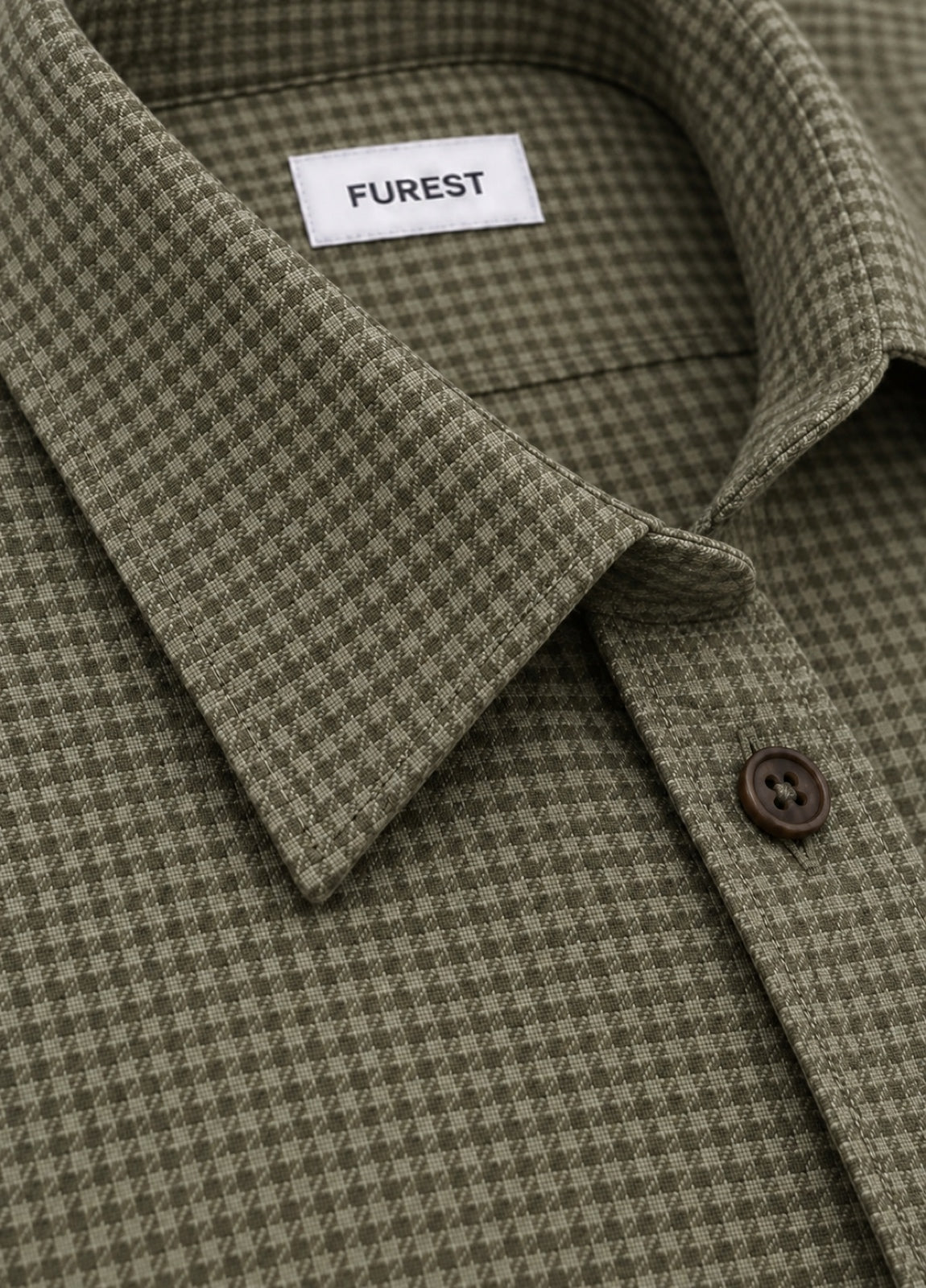 Camisa sport cuadritos verde