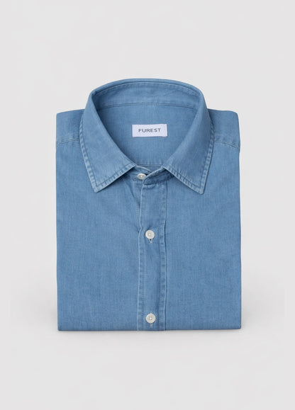 Camisa sport denim