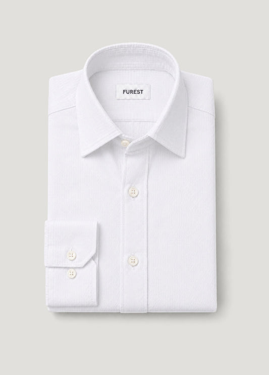 Camisa sport twill blanca