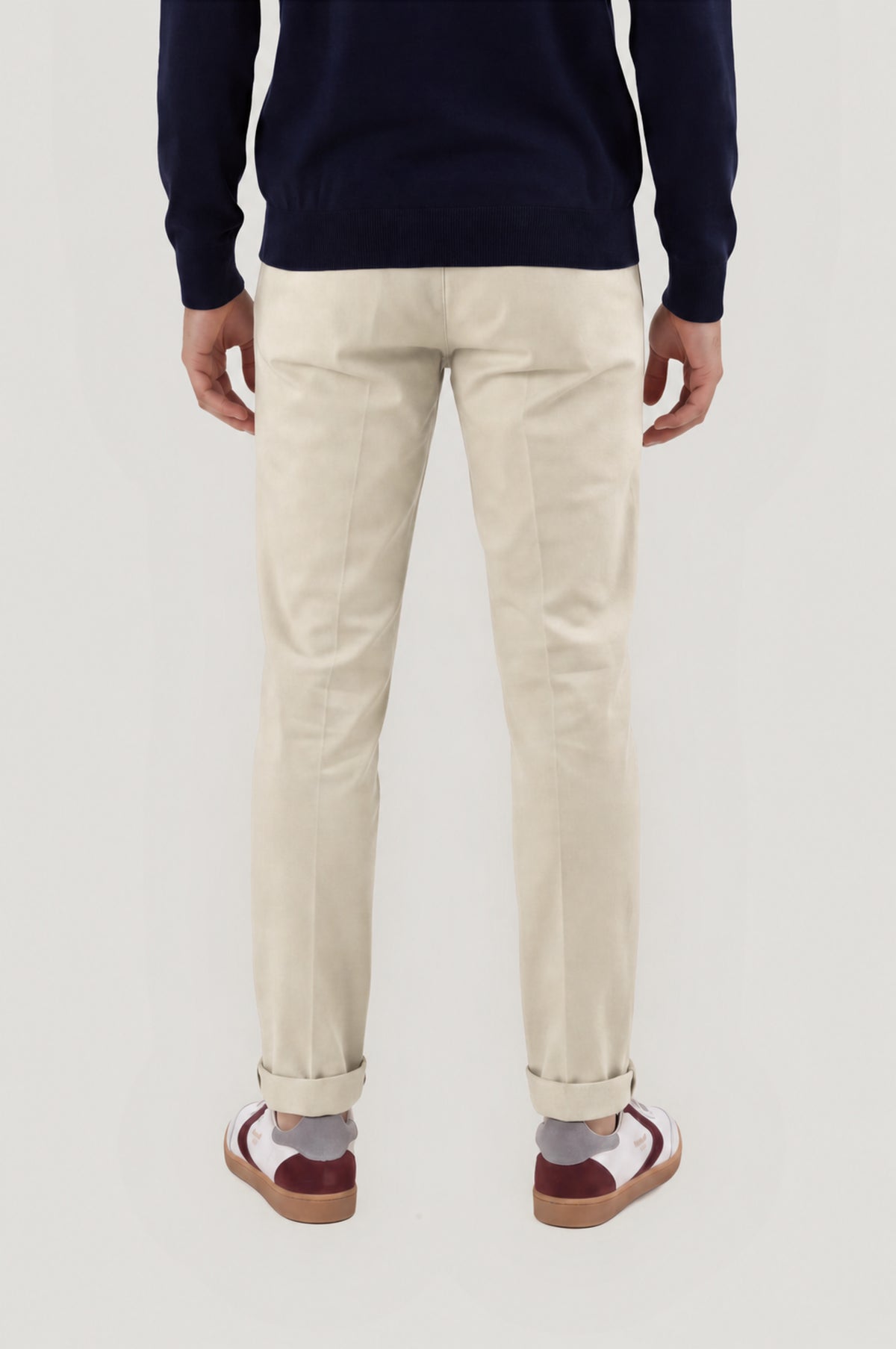 Pantalón chino premium beige