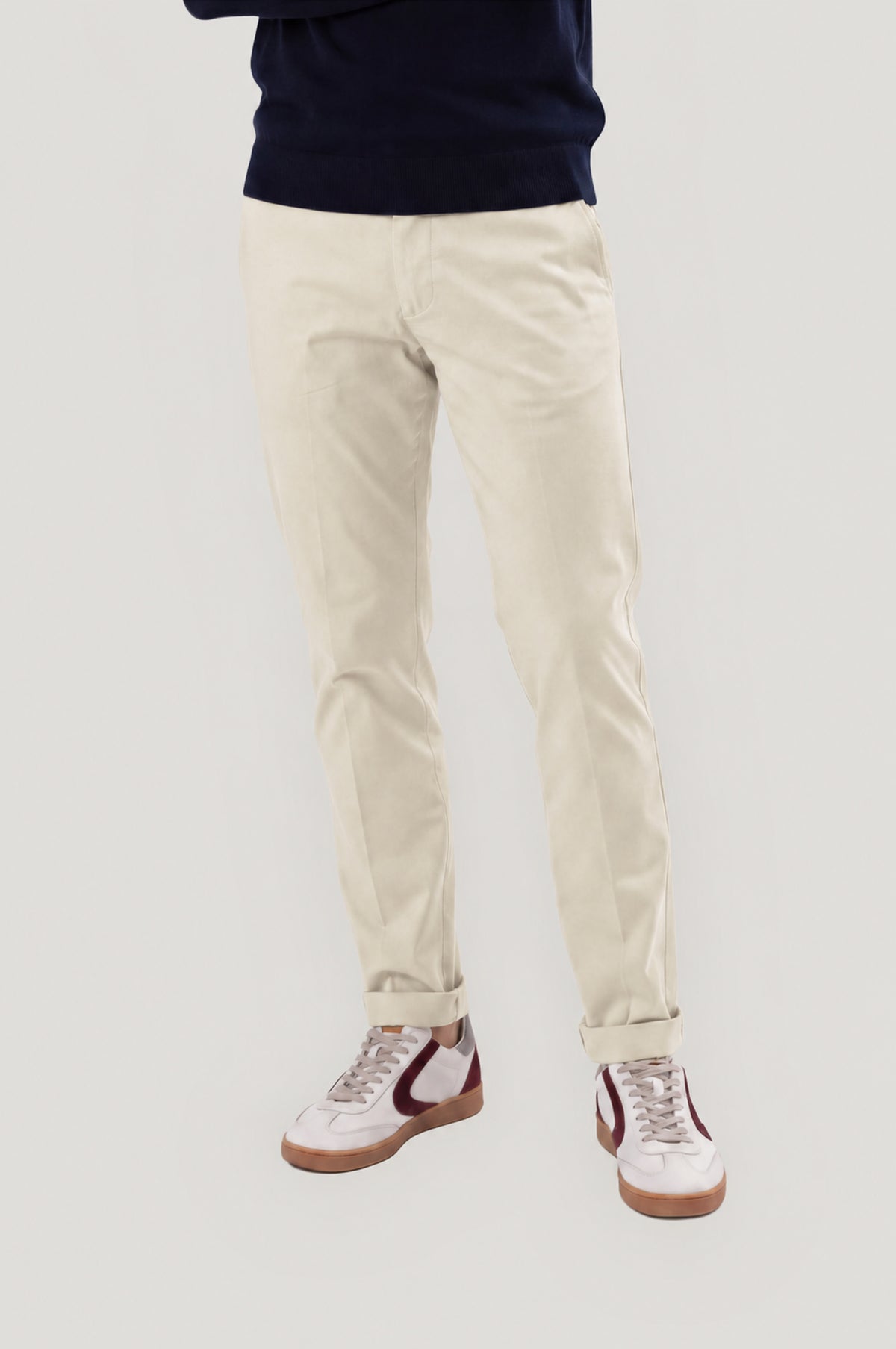 Pantalón chino premium beige