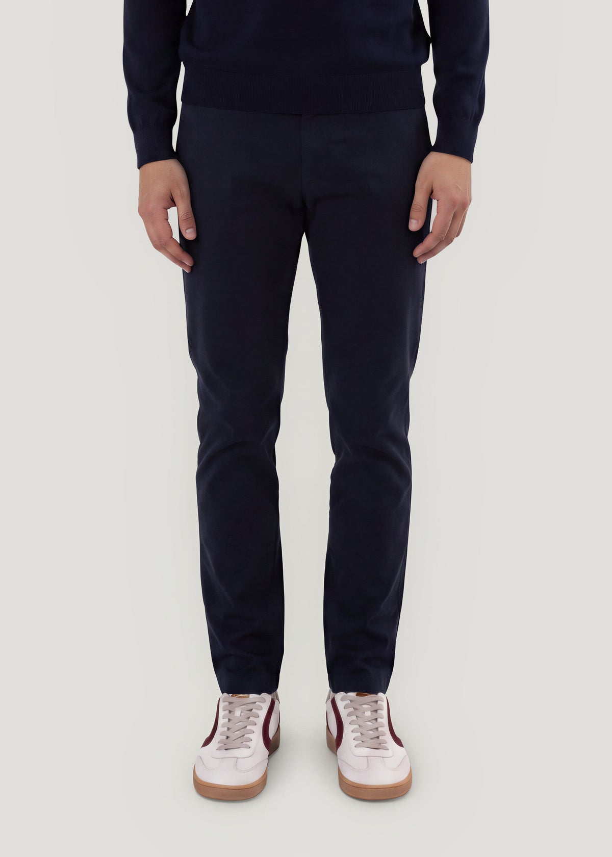 Premium navy chino pants