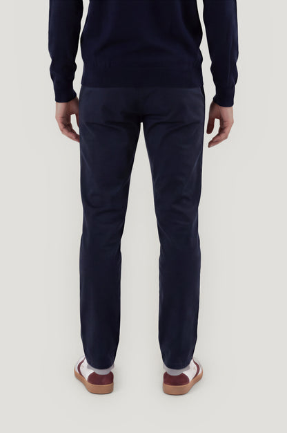 Premium navy chino pants