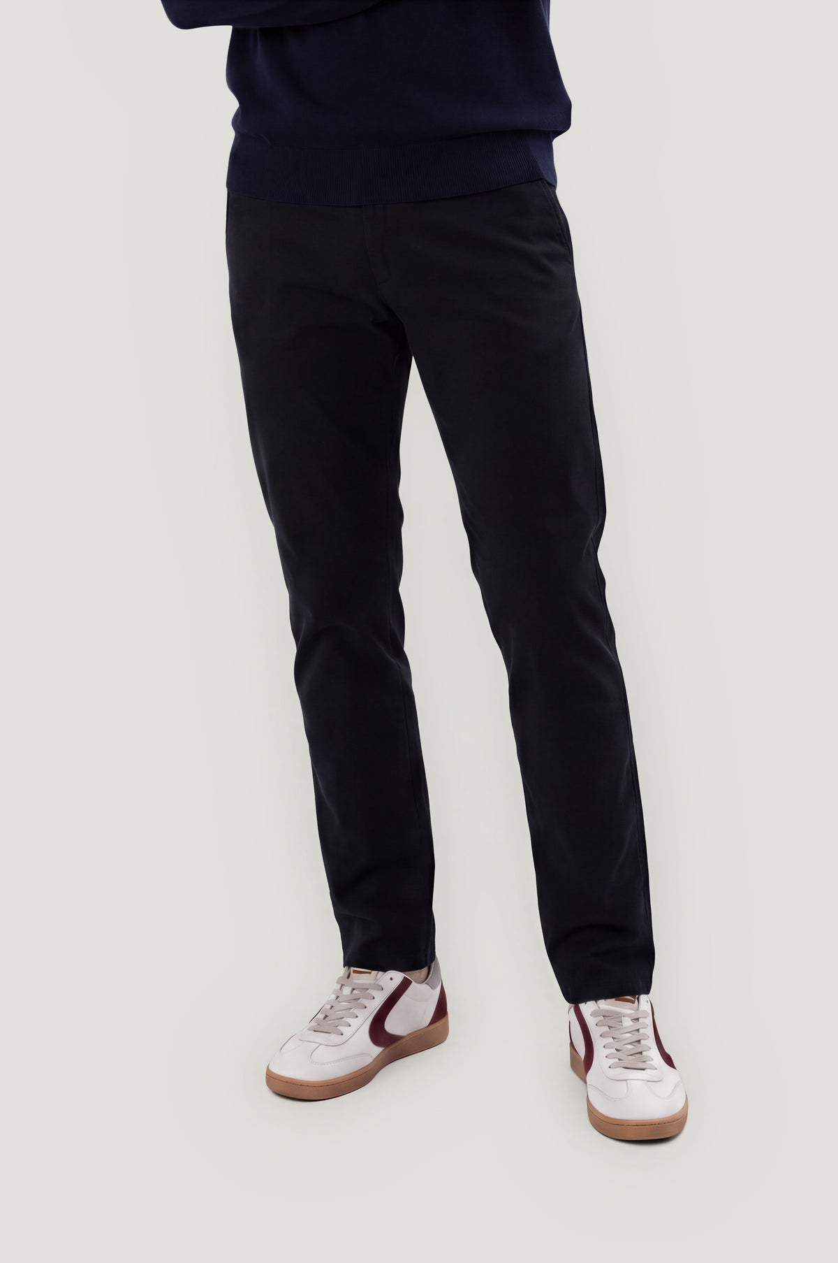 Premium navy chino pants