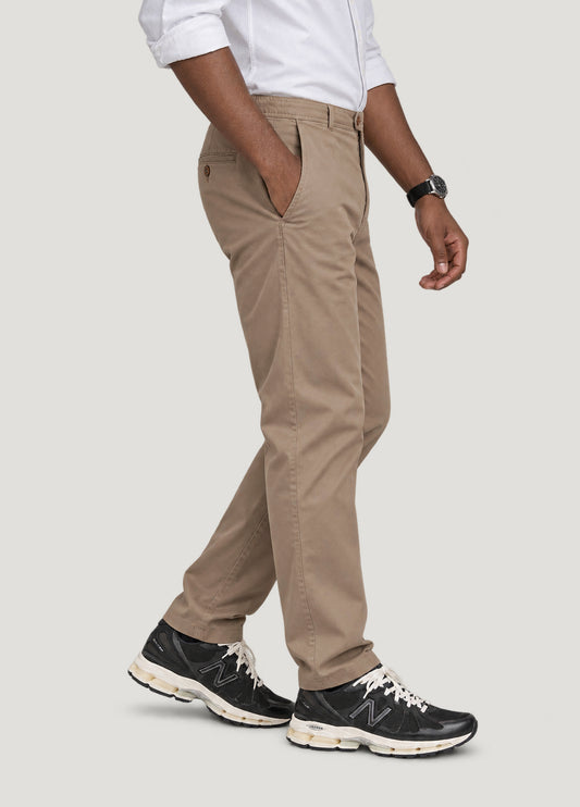 Pantalón jogger sarga arena