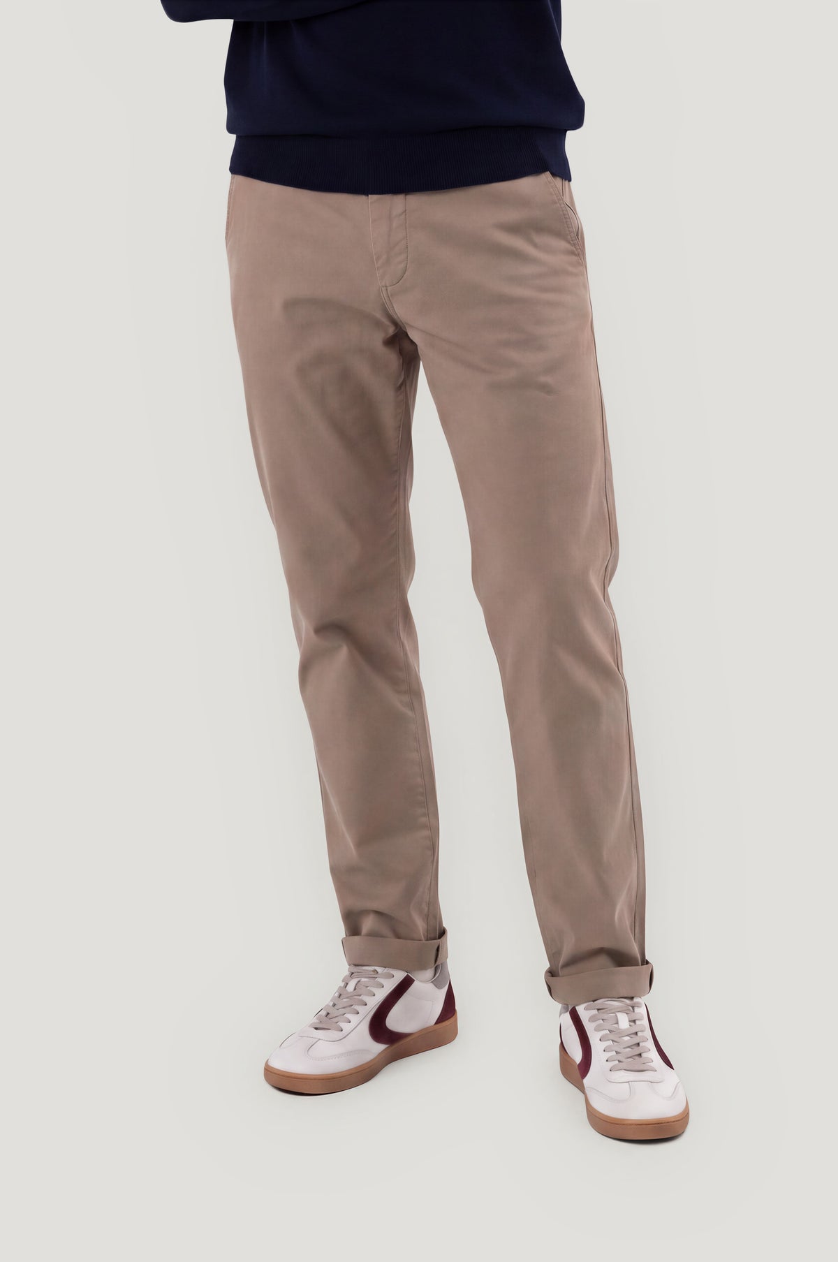 Sand twill jogger pants