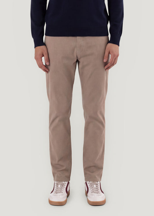 Pantalón jogger sarga arena