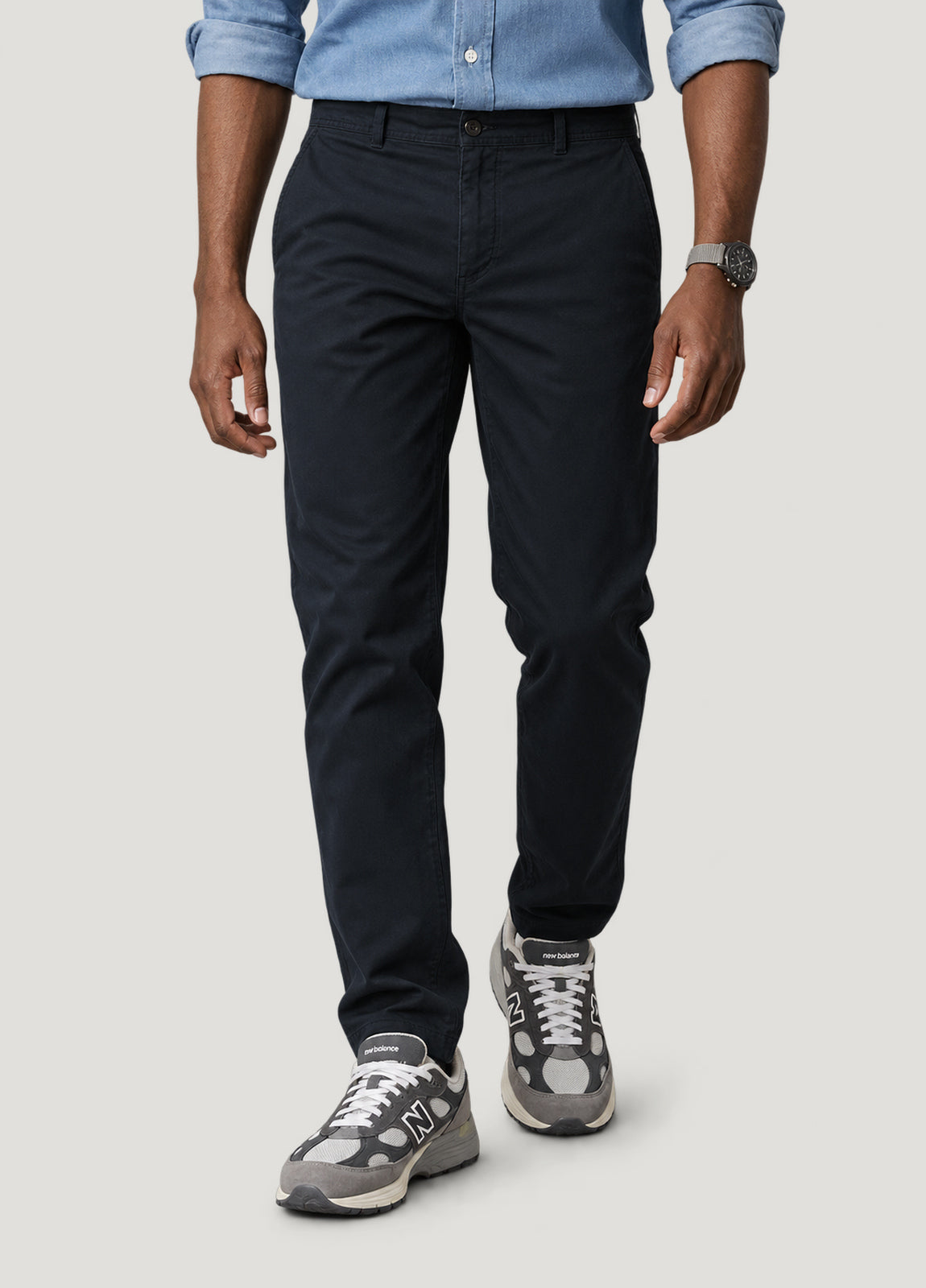 Pantalón jogger sarga marino