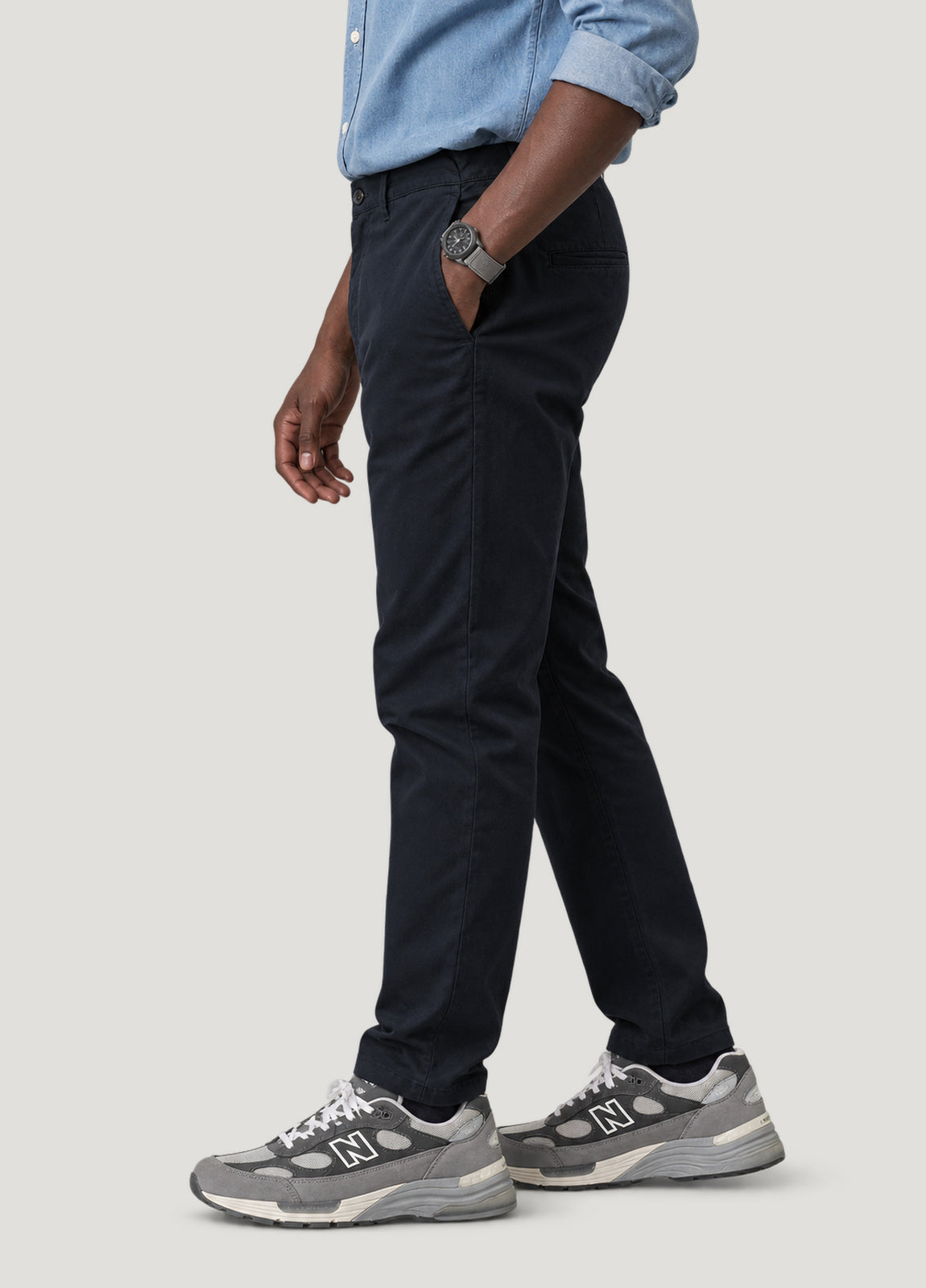 Pantalón jogger sarga marino