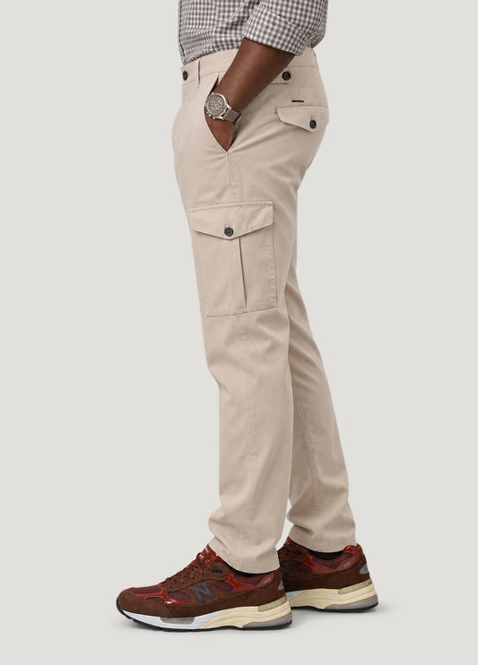 Pantalón cargo beige