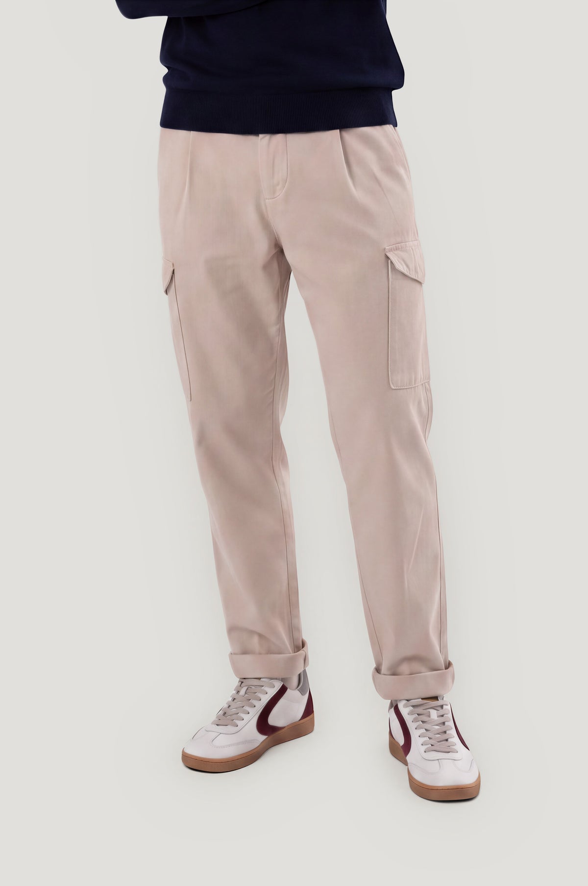 Beige cargo pants
