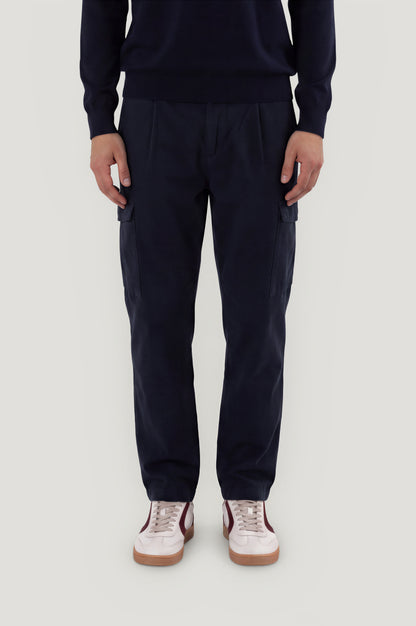 Pantalón cargo azul marino
