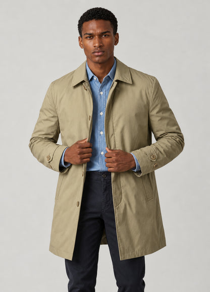 Trench kaki