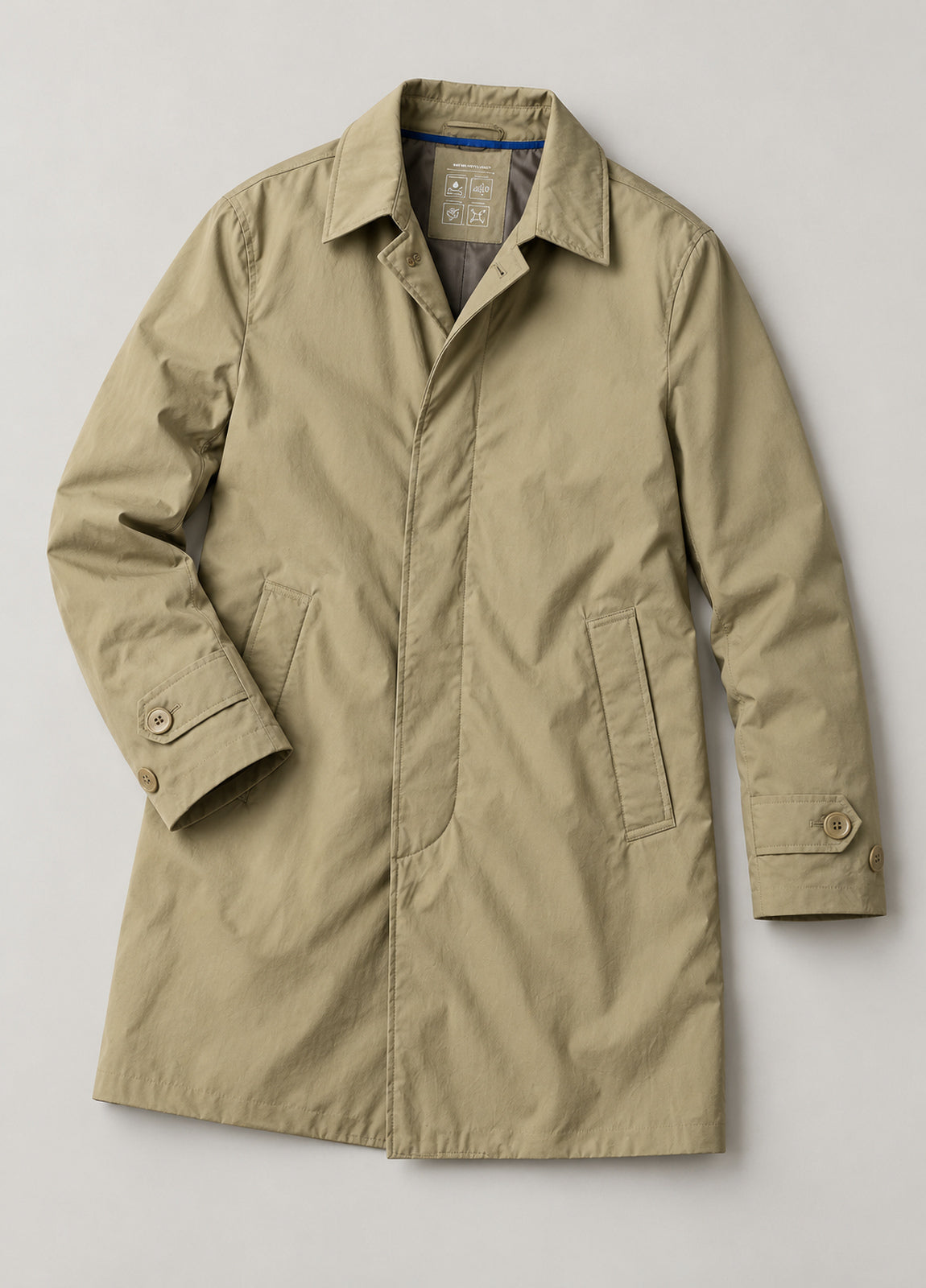 Trench kaki