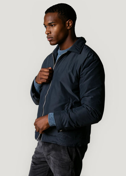Navy technical jacket
