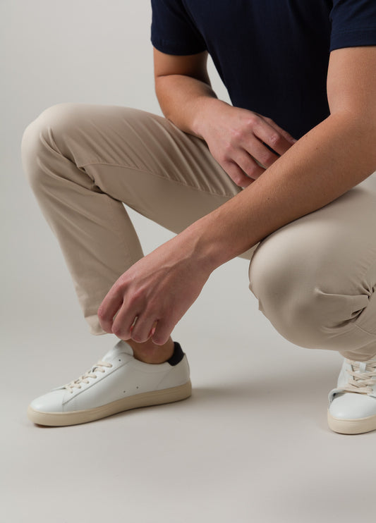 Five-pocket sand pants