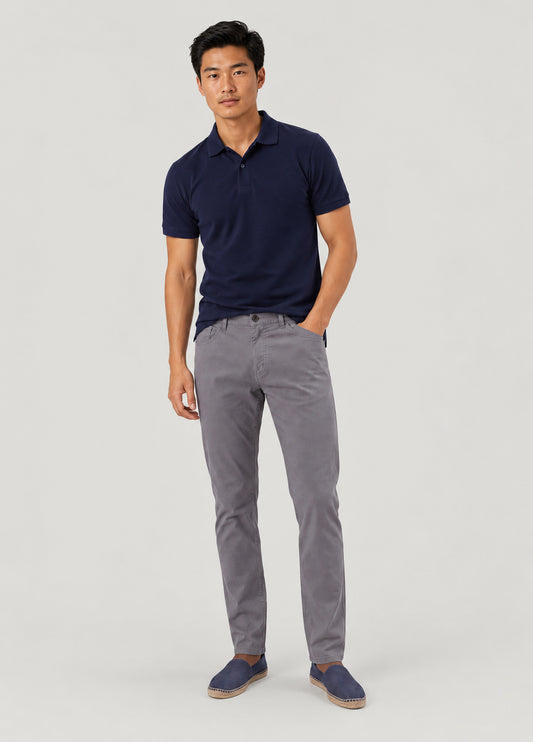 Pantalón cinco bolsillos gris