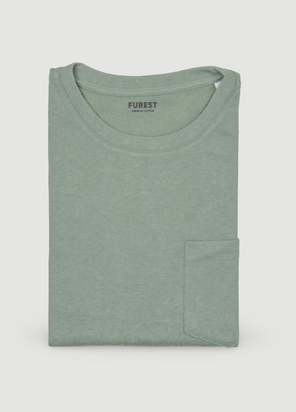 Camiseta manga corta kaki