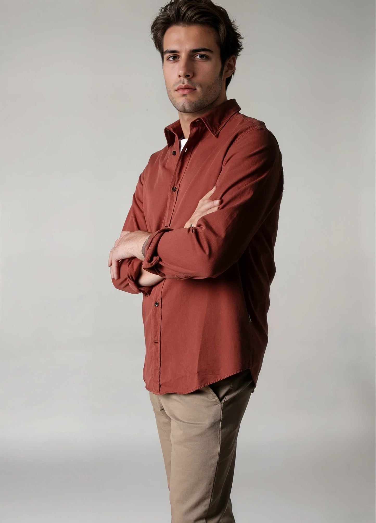 Camisa sport sarga teja