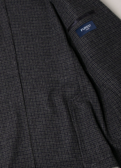 Grey checked blazer