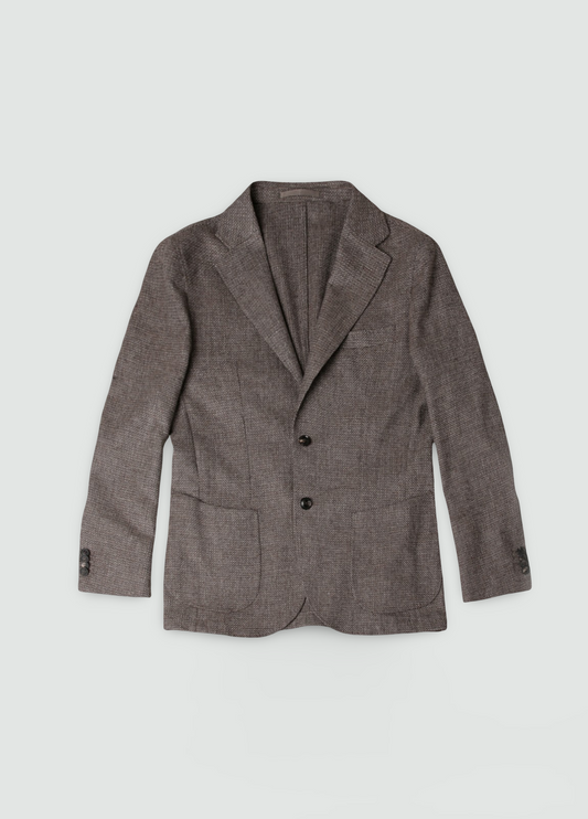 Americana vestir textura tostado