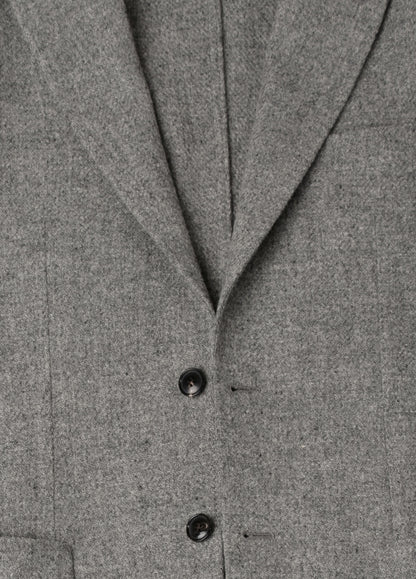 Grey textured blazer
