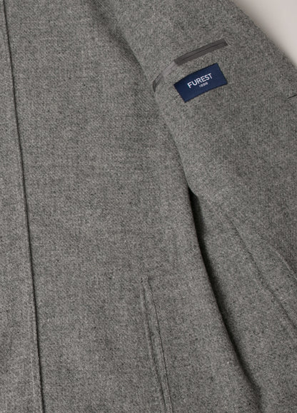 Grey textured blazer
