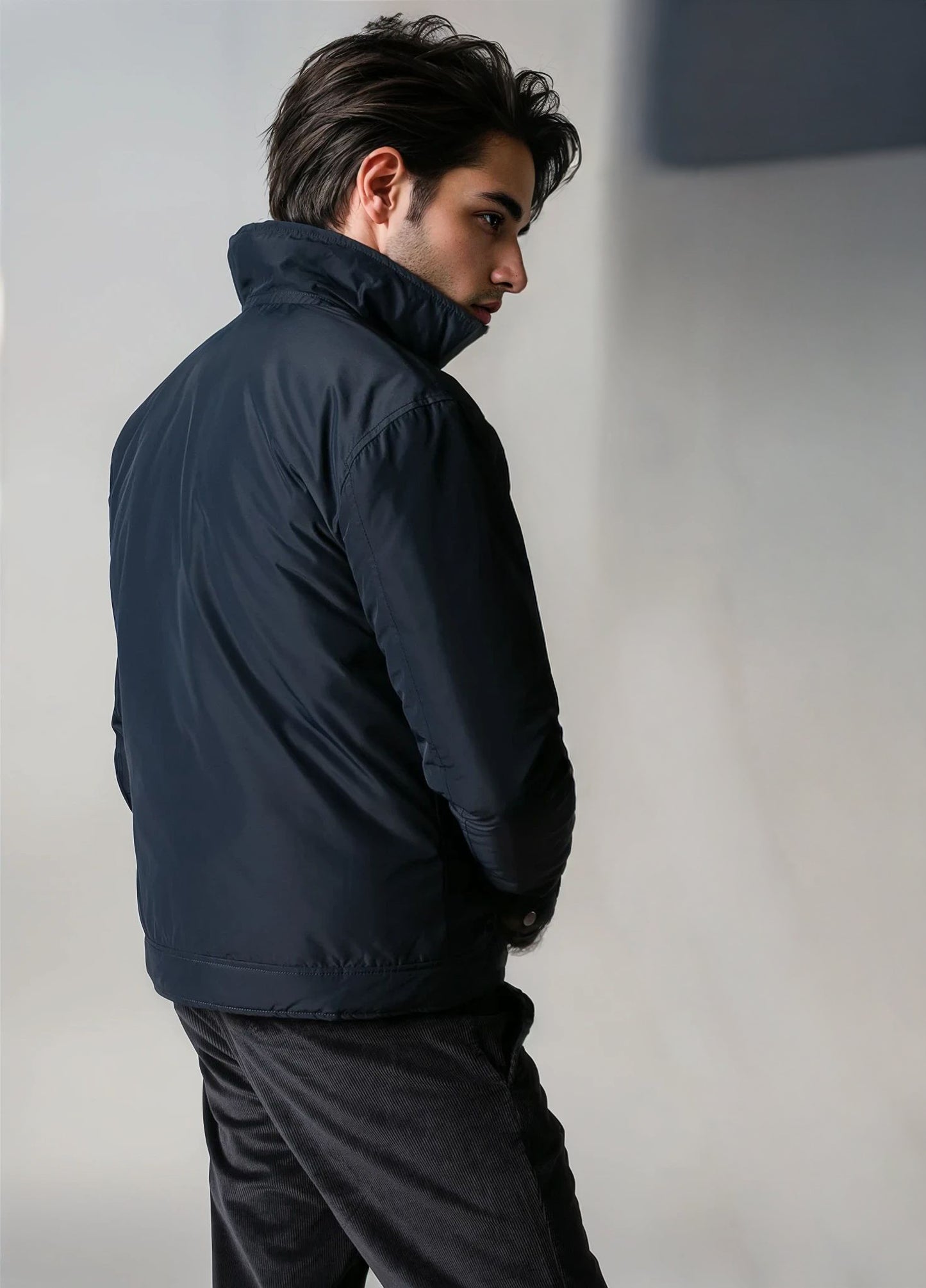 Cazadora técnica marino