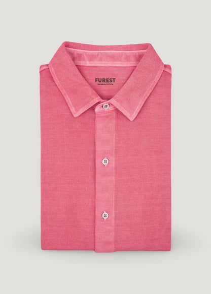 Strawberry pique shirt