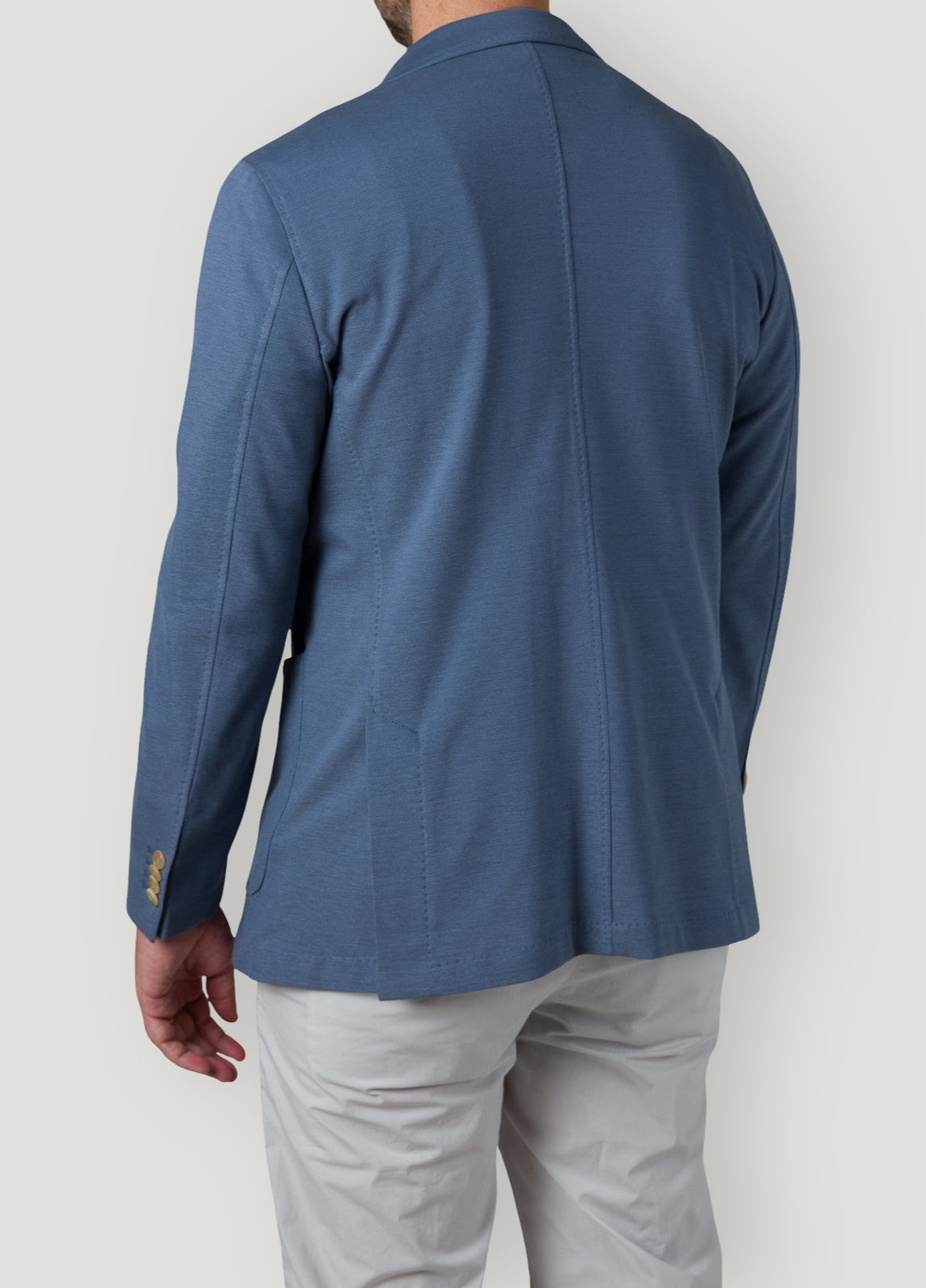 Americana vestir  textura azul