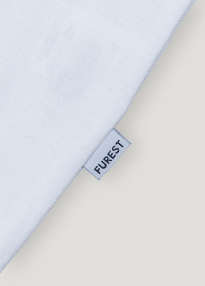 Polo manga corta piqué  blanco