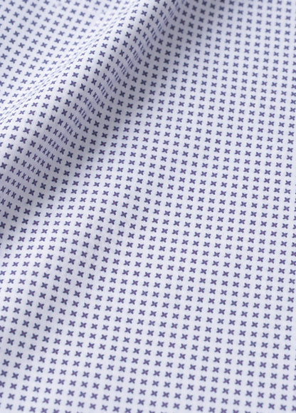 Camisa Porto Con Tapeta Dibujo Azul