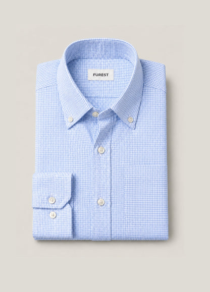 Camisa Polo B.D. Dibujo Celeste