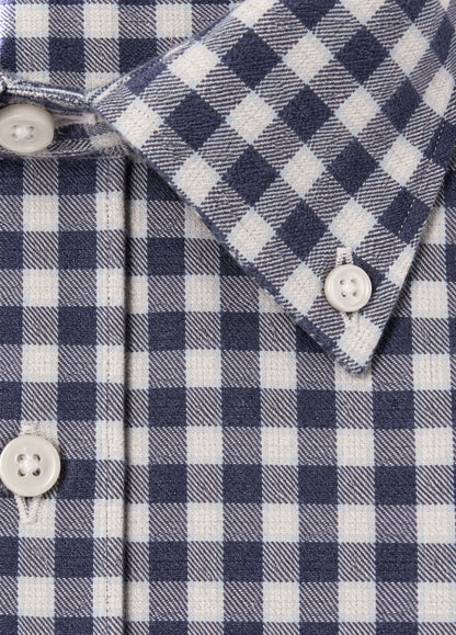 Camisa Polo B.D. Cuadro Marino