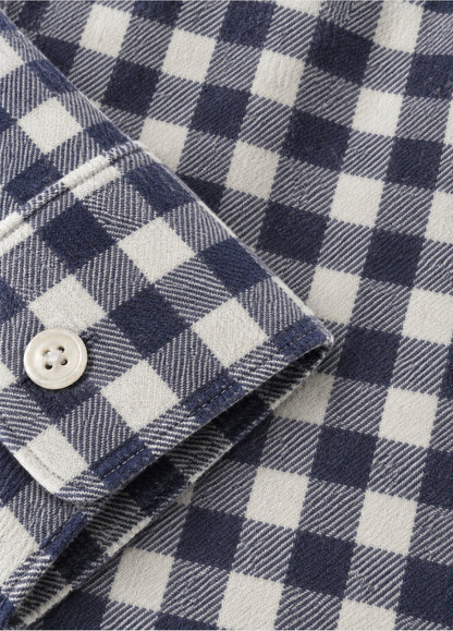 Camisa Polo B.D. Cuadro Marino
