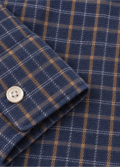 Camisa Polo B.D. Cuadro Gris