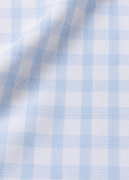 Camisa Polo B.D. Cuadro Celeste