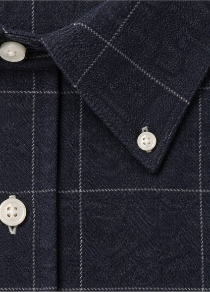 Camisa Polo B.D. Cuadro Gris