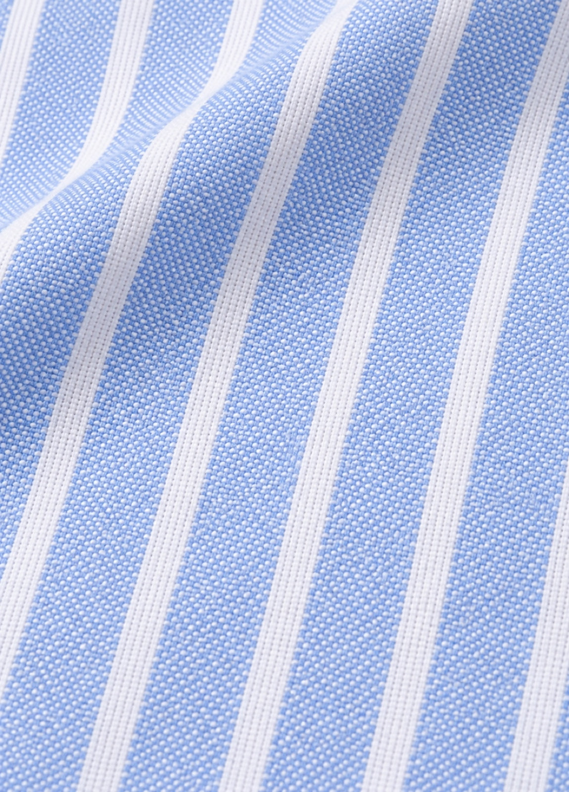 Camisa Regular Raya Ancha Celeste